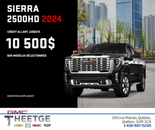 Le GMC Sierra 2500HD 2024