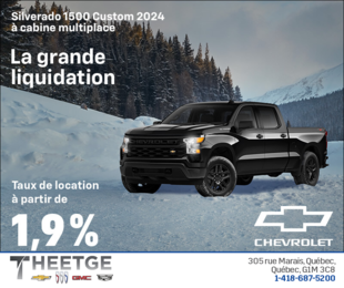 Procurez-vous le Chevrolet Silverado 1500 2024