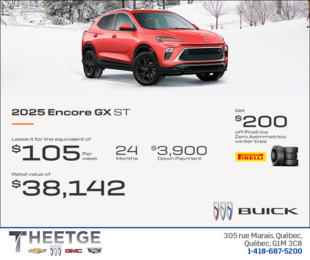 Get the 2025 Buick Encore GX