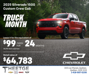 Get the 2025 Chevrolet Silverado 1500