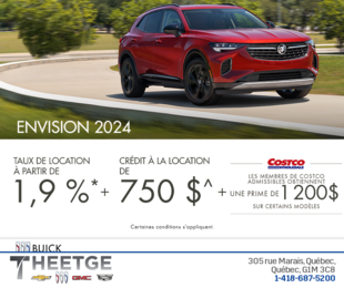 Procurez-vous la Buick Envision 2024