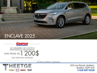 Procurez-vous le Buick Enclave 2025