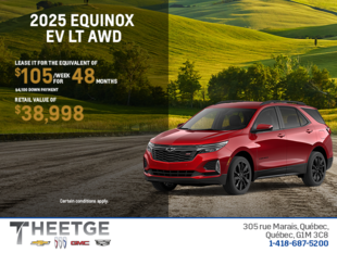 Get the 2025 Chevrolet Equinox LT AWD