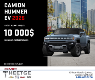 Le GMC Camion Hummer EV 2025