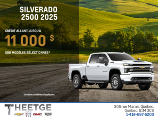 Procurez-vous le Chevrolet Silverado 2500 2025