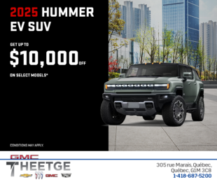 The 2025 GMC Hummer EV SUV