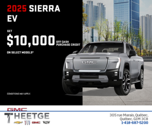 The 2025 GMC Sierra EV