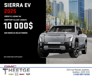 Le GMC Sierra EV 2025
