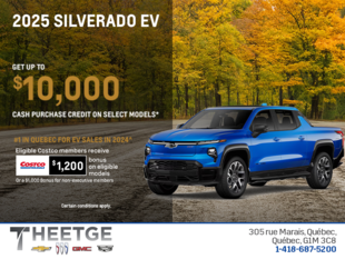 Get the 2025 Chevrolet Silverado EV