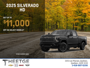 Get the 2025 Chevrolet Silverado HD