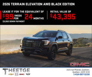 The 2026 GMC Terrain