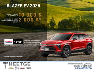 Procurez-vous le Chevrolet Blazer EV 2025