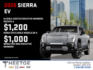 The 2026 GMC Sierra EV