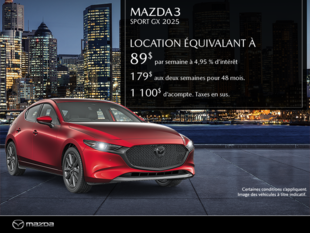 Procurez-vous le Mazda 3 Sport 2025