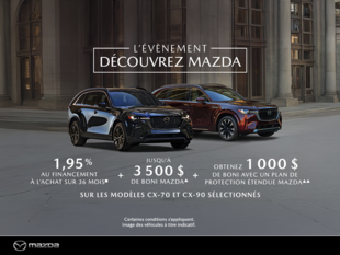 L'événement Découvrez Mazda