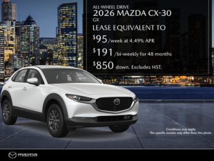 Get the 2026 Mazda CX-30