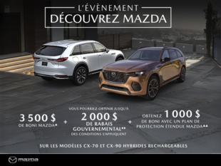 L'événement Découvrez Mazda