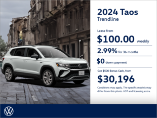 Get the 2024 Volkswagen Taos