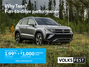 Get the 2024 Volkswagen Taos