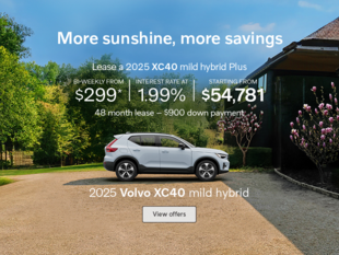 The 2025 Volvo XC40 mild hybrid