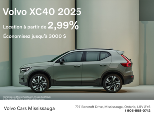 Le Volvo XC40 2025