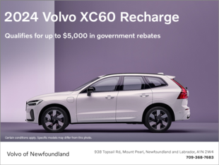 The 2024 Volvo XC60 Recharge