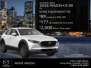 Wolfe Mazda - Get the 2026 Mazda CX-30