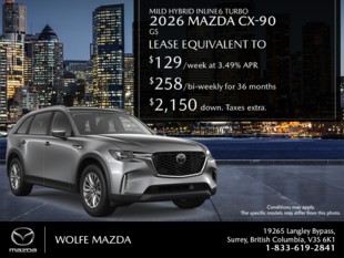 Wolfe Mazda - Get the 2026 Mazda CX-90 Mild Hybrid