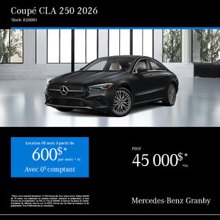 Coupé CLA 250 2026