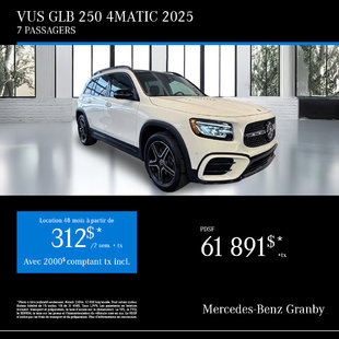 VUS GLB 250 4MATIC 2025