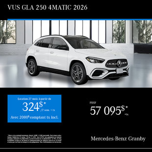 VUS GLA 252 4MATIC 2026