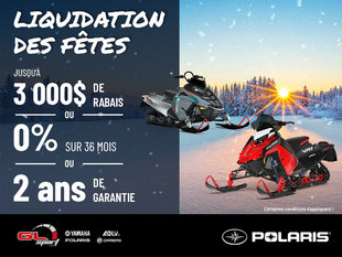 Liquidation des fêtes!