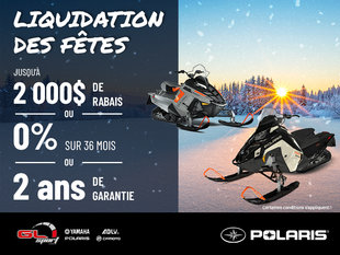 Liquidation des fêtes!