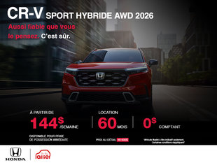 CR-V Sport hybride AWD 2026