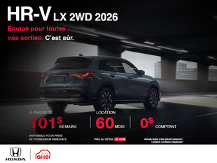 HR-V LX 2WD 2026