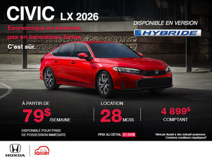 CIVIC LX 2026