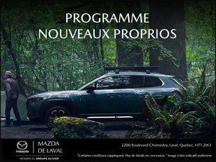 Programme des nouveaux propriétaires Mazda