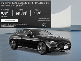 Mercedes-Benz CLE 300 4MATIC Coupé 2024