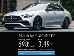 2024 C300 SEDAN PROMOTION