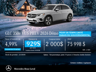 Mercedes-Benz GLC 350e PHEV