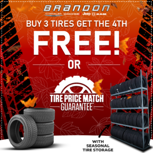 Buy 3 Tires, Get the 4th Free!