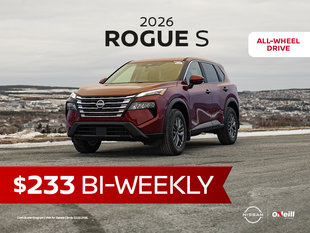 The 2026 Nissan Rogue S