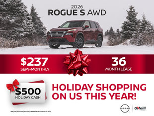 The 2026 Nissan Rogue SAWD