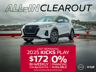 The 2025 Nissan Kicks Play