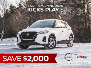 The 2025 Nissan Kicks Play S