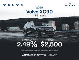 2025 Volvo XC90 mild hybrid