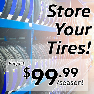 Store Your Tires for Only $99.99!