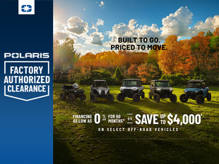 Factory Authorized Clearnace Sales Event