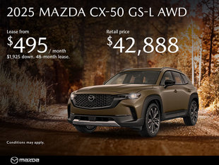 New Mazda CX-50 Deals in Montreal