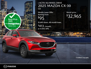 New Mazda CX-30 Deals in Montreal